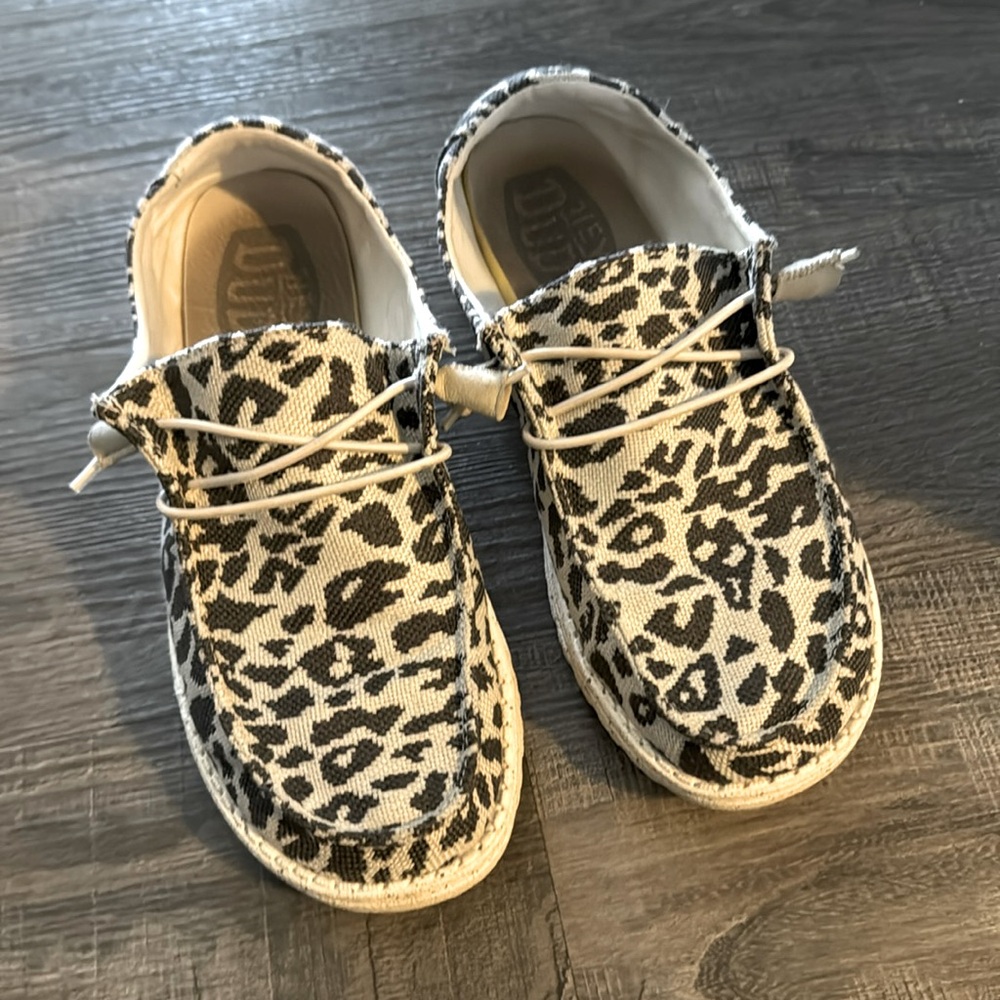Cheetah Print Hey Dudes